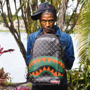 Balo Sprayground Retro Presbyopia Shark Mouth 'Black' W0735733