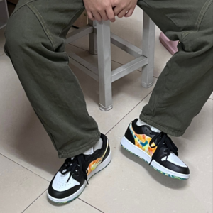 Giay Nike Air Jordan 1 Low 'Tie Dye' GS DJ6252-038