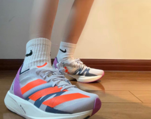 Giay Adidas Adizero Takumi Sen 8 'Grey Solar Orange' GX6669