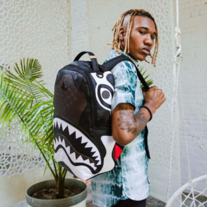 Balo Sprayground Contrast Color Shark Mouth 'Black' W0735701