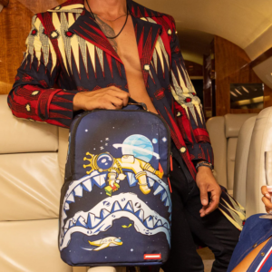 Balo Sprayground Astronaut Shark Mouth Print 'Blue' W0845738