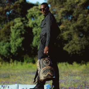 Balo Sprayground Chain Element Printing Shark Mouth 'Black' W0845733