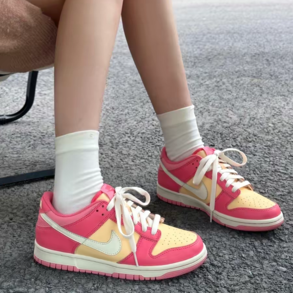 Giày Nike Dunk Low GS 'Strawberry Peach' DH9765-200 - Hình ảnh 4