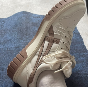 Giay Asics Court MZ Retro Casual 'White Brown' 1203A127-105