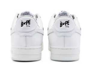 Giay Bape A Bathing Ape Bape Sta 'Triple White' 1J30-191-013