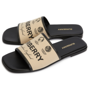 Dep Burberry Label Slide SDL Carolyn 'Beige' 8063171