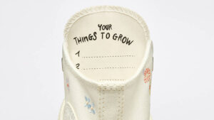 Alternative view of Giày Converse Chuck Taylor All Star Lift Canvas White A01586C