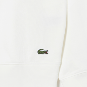 Ao Lacoste Round Neck Fleece Sweatshirt 'Cream' SH5087-53G-70V