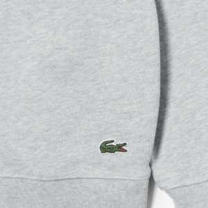 Ao Lacoste Round Neck Fleece Sweatshirt 'Gray' SH5087-53G-CCA