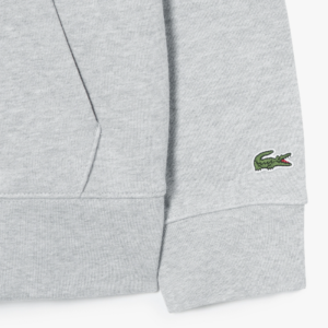 Ao Lacoste Fleece Hood Zip-up 'Grey' SH5088-53G-CCA