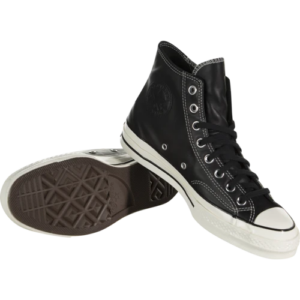 Giay Converse Chuck 70 Side Zip High 'Black Egret' 166721C