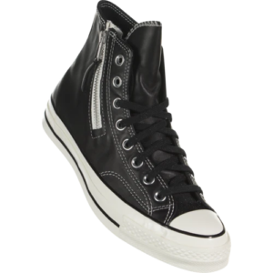 Giay Converse Chuck 70 Side Zip High 'Black Egret' 166721C