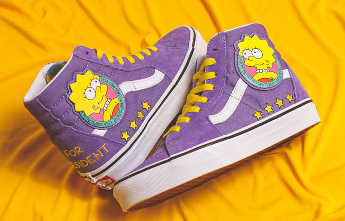 Vans The Simpsons x Sk8-Hi 'Lisa 4 Prez