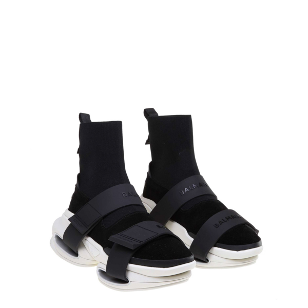 Giày Balmain Trainers B-bold 'Black' VM0VH229TKUDEAB - Ảnh 2