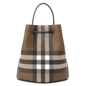 Tui Burberry Check Small Bucket 'Brown' 8063070