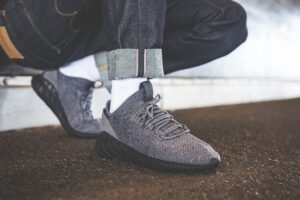 Alternative view of Giày Adidas Tubular Doom Sock Primeknit 'Grey' BY3564