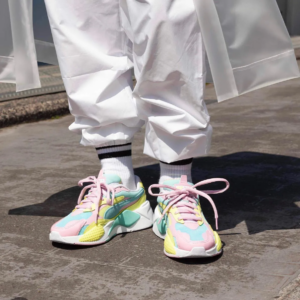 Alternative view of Giày Puma RS-X3 'Plastic Pack Gulf Stream Sunny Lime' 371569-05