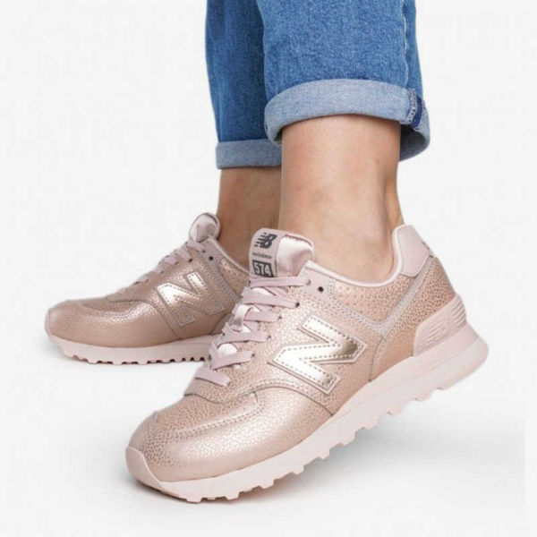 Giày New Balance Wmns 574 Trainer In Peach WL574SOJ - Hình ảnh 3