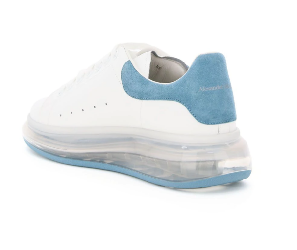 Giày Alexander McQueen Oversized Sneaker 'Translucent Corn Blue' - Hình ảnh 3