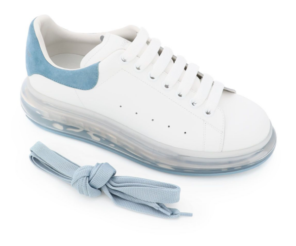 Giày Alexander McQueen Oversized Sneaker 'Translucent Corn Blue' - Hình ảnh 4