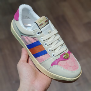 Alternative view of Giày Gucci Wmns Screener GG Beige Suede 570443-9SFR0-5270