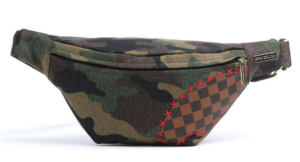 Túi Sprayground Shark Shape Check Fanny 'Camouflage' 910B4312NSZ