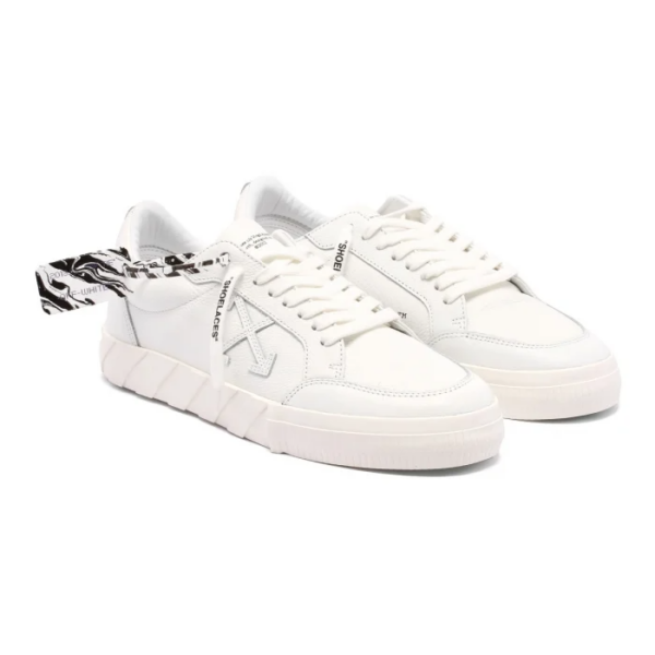 Giày Off-White Vulc Sneaker Low White OMIA085R21LEA004-0101 - Hình ảnh 6