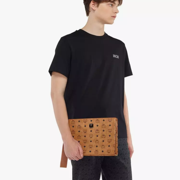 Túi MCM Zip Pouch in Visetos Original 'Cognac' MXZBSVI14CO001 - Hình ảnh 2