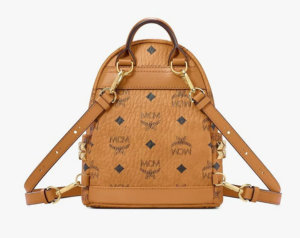 Alternative view of Túi MCM Stark Bebe Boo Side Studs Backpack in Visetos MMKAAVE13CO001