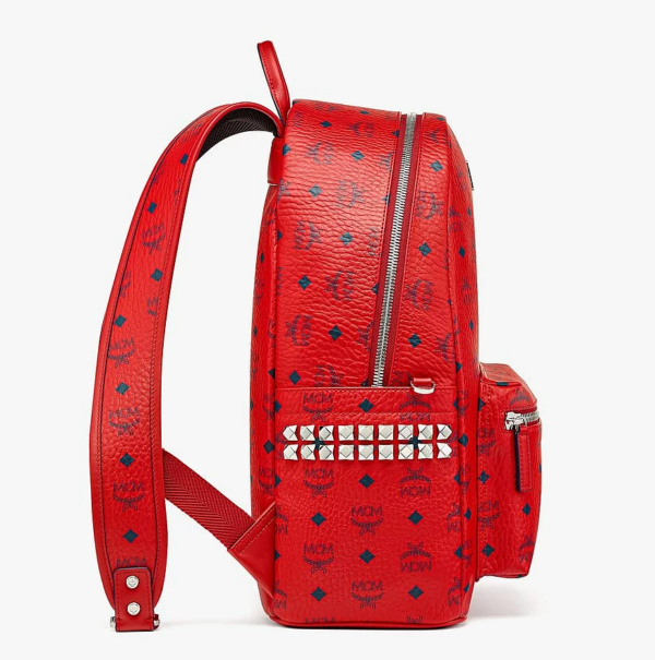 Túi MCM Stark Side Studs Backpack in Visetos MMKAAVE09XC001 - Hình ảnh 4