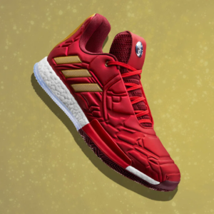 Alternative view of Giày Adidas Marvel x Harden Vol. 3 'Heroes Among Us Iron Man' EF2397
