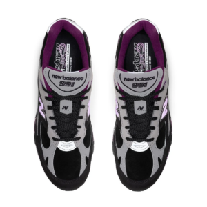 Giay New Balance Stray Rats x 991 'Black Purple' W991SRP