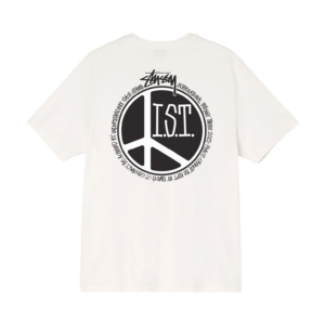 Alternative view of Áo Stussy Peace Dot Pigment Dyed Tee 'White'