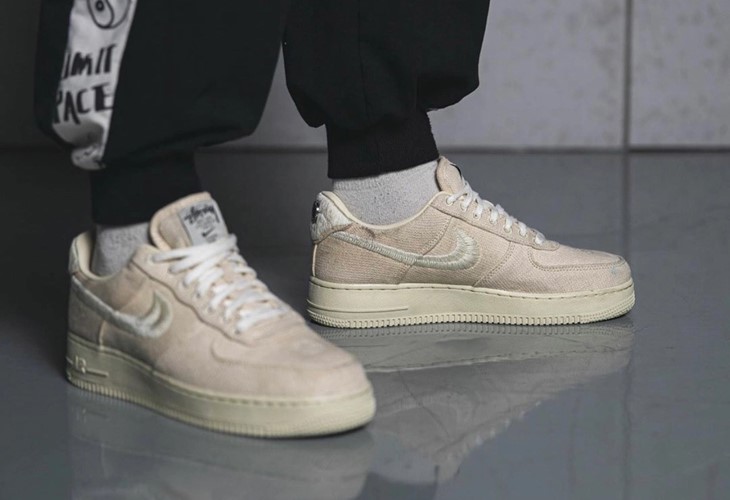 STUSSY  NIKE AIR FORCE 1 LOW FOSSIL 27.0