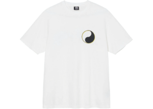 Áo Stussy OL Yin Yang Pigment Dyed Tee 'White'