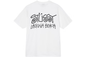Alternative view of Áo Stussy x Our Legacy Laguna Tee 'White'