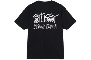 Alternative view of Áo Stussy x Our Legacy Laguna Tee 'Black'