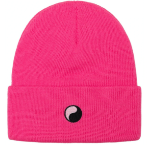 Mu Stussy x Our Legacy Work Shop Yin Yang Beanie 'Fucshia'