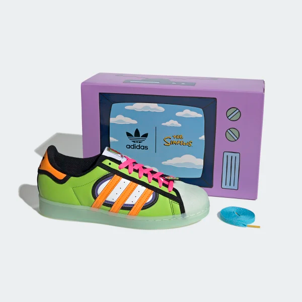 Giày Adidas The Simpsons x Superstar 'Squishee' H05789 - Hình ảnh 2