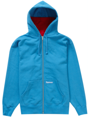 Ao Supreme Double Hood Facemask Zip Up Hooded 'Bright Royal'