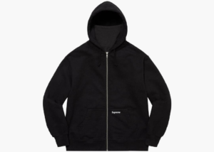 Ao Supreme Double Hood Facemask Zip Up Hooded Sweatshirt 'Black'