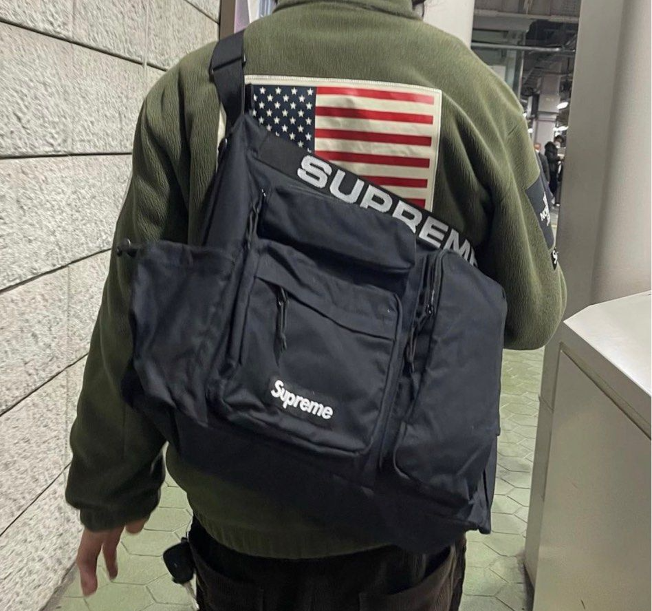 Supreme Field Messenger Bag Black