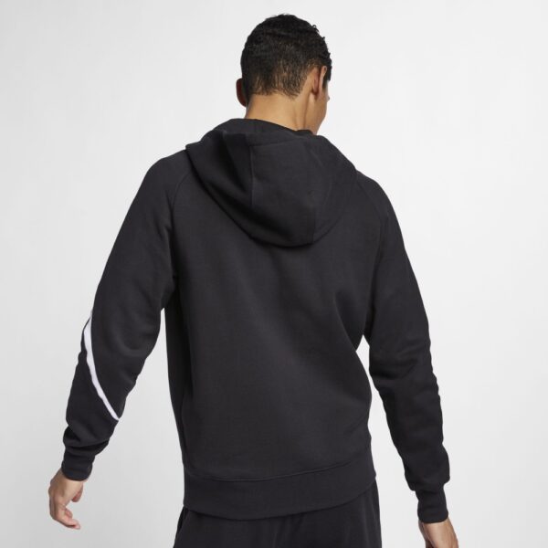 Áo Nike Sportswear Big Swoosh Fleece Sweater 'Black White' BQ6458-010 - Hình ảnh 6
