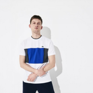 Ao Lacoste T-shirt White Obscurity Navy Blue TH4811-RFN