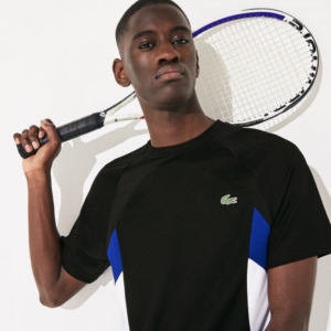 Alternative view of Áo Lacoste T-shirt Black Cosmic White TH4827-RUS