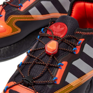 Alternative view of Giày Adidas ZX 2K Boost 'Core Black Red' GY1209