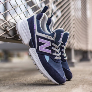 Alternative view of Giày New Balance 574 Sport 'Navy Pigment' MS574GNA
