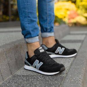 Alternative view of Giày New Balance 574 'Black' ML574CNA
