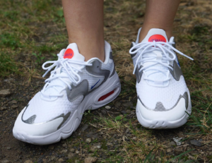 Alternative view of Giày Nike Air Max 2X Wmns 'White Metallic Silver' CK2947-102