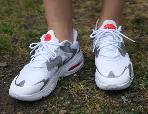 Giày Nike Air Max 2X Wmns 'White Metallic Silver' CK2947-102 - Hình ảnh 2